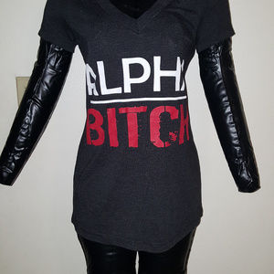 Woman crossfit exercise shirt